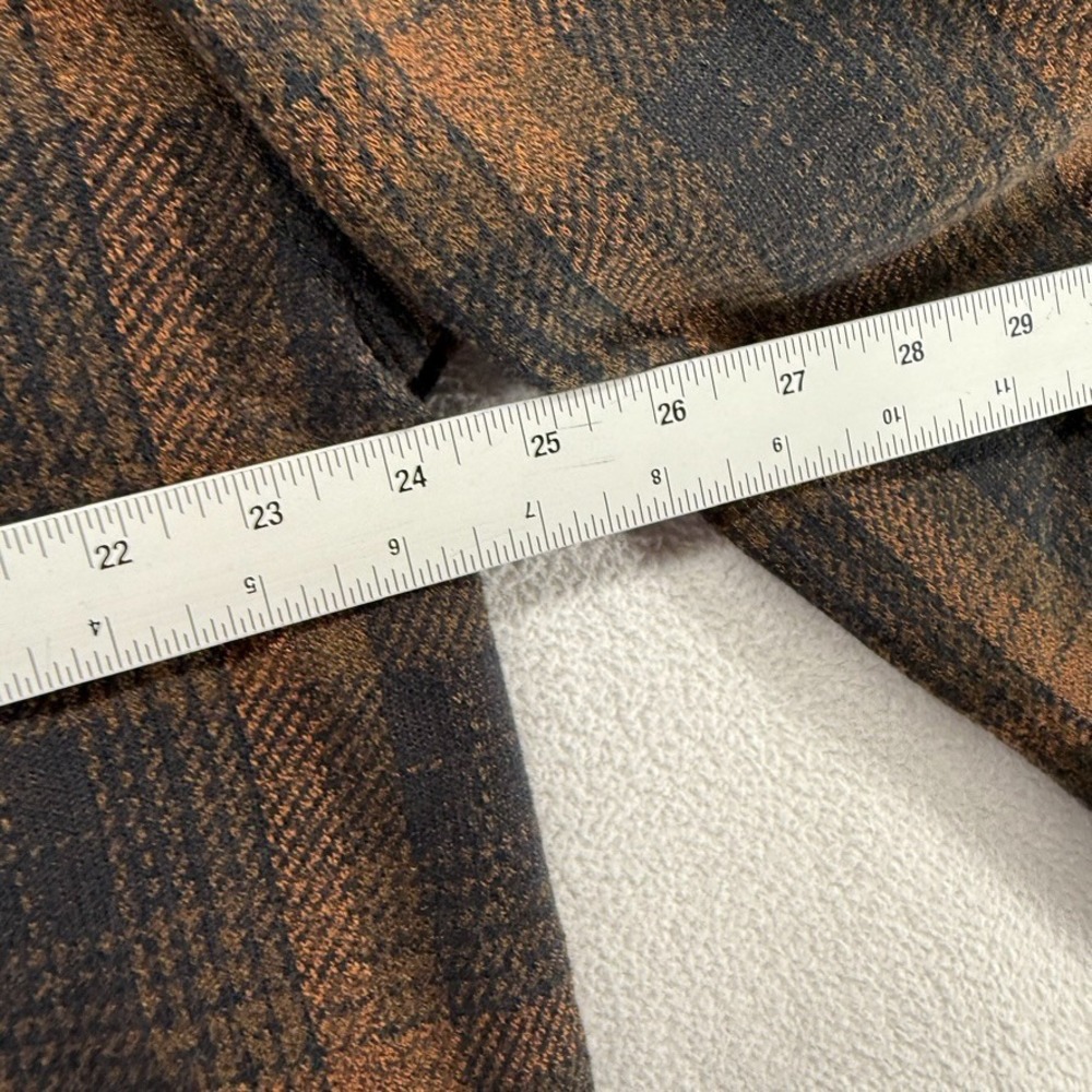 Vintage Knights Blank Sweatshirt Men's XL Brown Black Plaid Houndstooth 90s - Picture 4 of 11